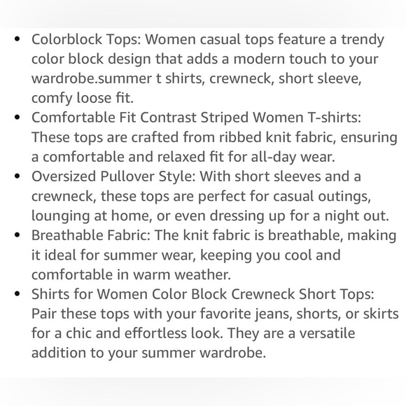 Color block Tshirt - Picture 3 of 4